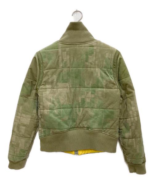 DIESEL（ディーゼル）DIESEL (ディーゼル) ミリタリー中綿ジャケット カーキ サイズ:XSの古着・服飾アイテム