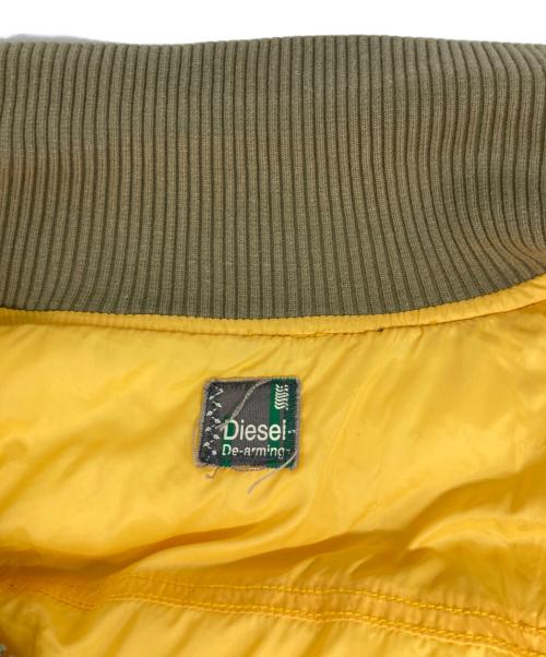 DIESEL（ディーゼル）DIESEL (ディーゼル) ミリタリー中綿ジャケット カーキ サイズ:XSの古着・服飾アイテム