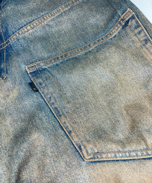 PROJECT G/R（プロジェクト ジーアール）PROJECT G/R (プロジェクト ジーアール) Coated Backward Denim Pants/コーテッド バックワード デニム パンツ インディゴ サイズ:2の古着・服飾アイテム