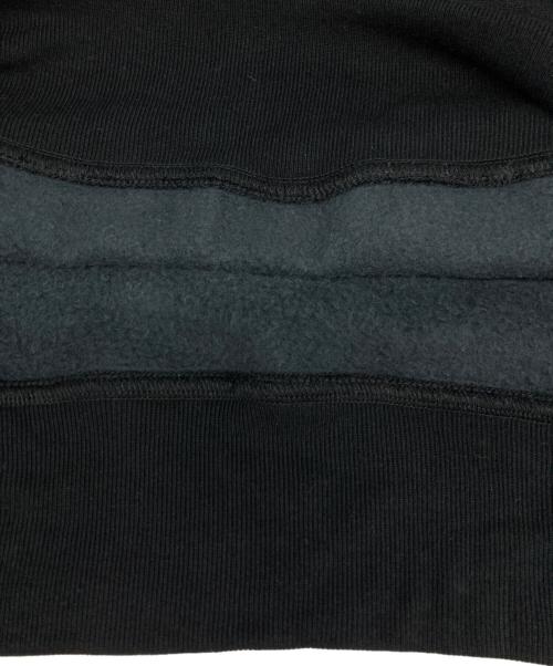 Acne studios（アクネ ストゥディオス）Acne studios (アクネ ストゥディオス) Logo Crewneck Sweatshirt/ロゴ クルーネック スウェット ブラック サイズ:Sの古着・服飾アイテム