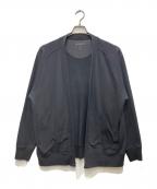 GOLDWINゴールドウイン）の古着「リオプティマム スウェットカーディガン」｜ブラック