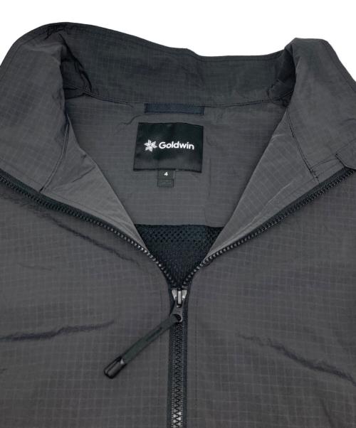 GOLDWIN（ゴールドウイン）GOLDWIN (ゴールドウイン) Dope Dyed Rip-stop Wind Jacket/ドープ　ダイ　リップストップ　ウィンド　ジャケット グレー サイズ:4の古着・服飾アイテム