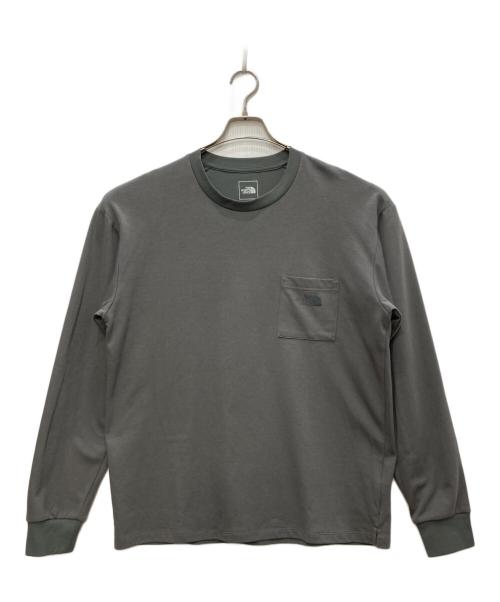 THE NORTH FACE（ザ ノース フェイス）THE NORTH FACE (ザ ノース フェイス) ロングスリーブコンフォーティブNBクルー グレー サイズ:ＸＬの古着・服飾アイテム