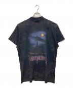 BALENCIAGAバレンシアガ）の古着「Paris Moon Oversized Tee/パリス　ムーン　オーバーサイズ　ティー」｜ブラック