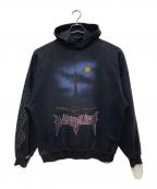 BALENCIAGAバレンシアガ）の古着「Paris Moon Hoodie/パリス　ムーン　フーディ」｜ブラック