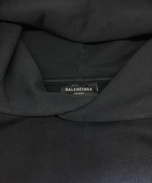 BALENCIAGA（バレンシアガ）BALENCIAGA (バレンシアガ) Paris Moon Hoodie/パリス　ムーン　フーディ ブラック サイズ:1の古着・服飾アイテム
