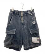 Maison MIHARA YASUHIROメゾン ミハラ ヤスヒロ）の古着「AMATEUR SEWN SHORTS/アマチュア　ソーン　ショーツ」｜ブラック