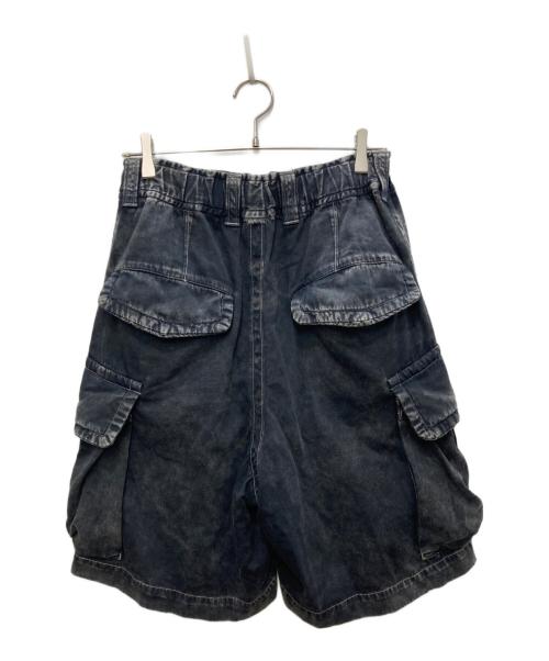Maison MIHARA YASUHIRO（メゾン ミハラ ヤスヒロ）Maison MIHARA YASUHIRO (メゾン ミハラ ヤスヒロ) AMATEUR SEWN SHORTS/アマチュア　ソーン　ショーツ ブラック サイズ:44の古着・服飾アイテム