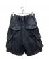 Maison MIHARA YASUHIRO (メゾン ミハラ ヤスヒロ) AMATEUR SEWN SHORTS/アマチュア　ソーン　ショーツ ブラック サイズ:44：35000円