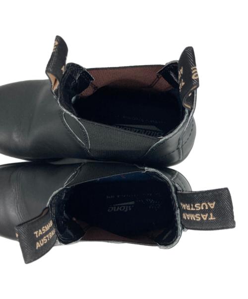 BLUND STONE（ブランドストーン）BLUND STONE (ブランドストーン) サイドゴアブーツ ブラック サイズ:3の古着・服飾アイテム