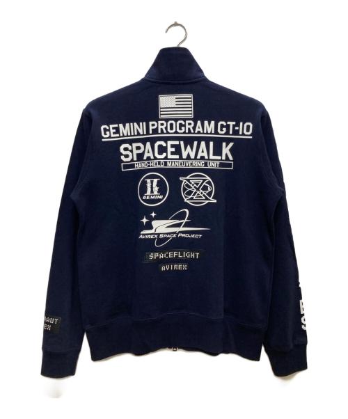 AVIREX（アヴィレックス）AVIREX (アヴィレックス) トラックジャケット ネイビー サイズ:Ｌの古着・服飾アイテム