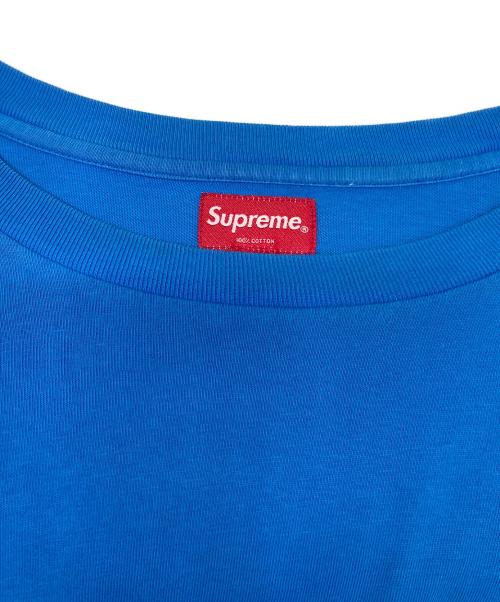 SUPREME（シュプリーム）SUPREME (シュプリーム) Arabic Logo Washed S/S Tee　Tシャツ ブルー サイズ:XLの古着・服飾アイテム