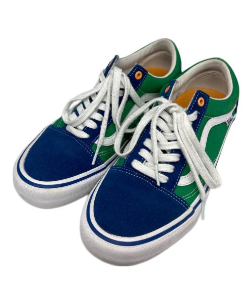 VANS（ヴァンズ）VANS (ヴァンズ) SCI-FI FANTASY (サイ ファイ ファンタジー) ローカットスニーカー ブルー×グリーン サイズ:cm27/UK8/EUR42.0の古着・服飾アイテム