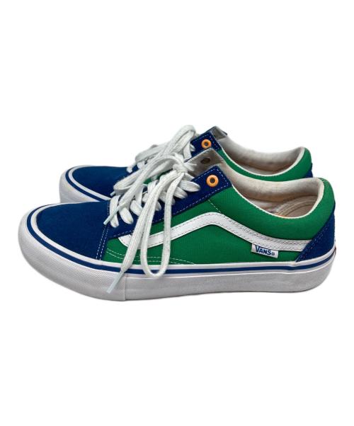 VANS（ヴァンズ）VANS (ヴァンズ) SCI-FI FANTASY (サイ ファイ ファンタジー) ローカットスニーカー ブルー×グリーン サイズ:cm27/UK8/EUR42.0の古着・服飾アイテム