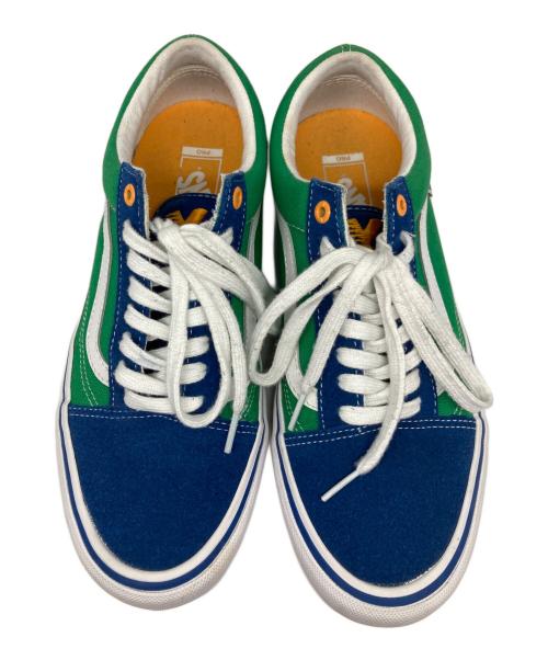 VANS（ヴァンズ）VANS (ヴァンズ) SCI-FI FANTASY (サイ ファイ ファンタジー) ローカットスニーカー ブルー×グリーン サイズ:cm27/UK8/EUR42.0の古着・服飾アイテム