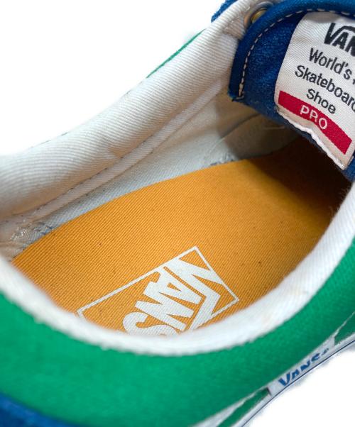 VANS（ヴァンズ）VANS (ヴァンズ) SCI-FI FANTASY (サイ ファイ ファンタジー) ローカットスニーカー ブルー×グリーン サイズ:cm27/UK8/EUR42.0の古着・服飾アイテム