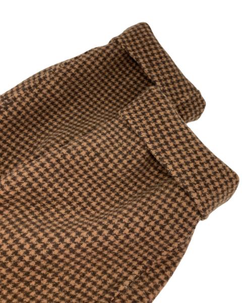 TODAYFUL（トゥデイフル）TODAYFUL (トゥデイフル) Over Check Coat/オーバー チェック コート ブラウン サイズ:36の古着・服飾アイテム