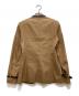 GUCCI (グッチ) ノーカラージャケット ベージュ サイズ:38：9000円