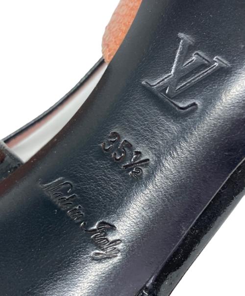 LOUIS VUITTON（ルイ ヴィトン）LOUIS VUITTON (ルイ ヴィトン) ビジューヒールパンプス ベージュ サイズ:25.5の古着・服飾アイテム