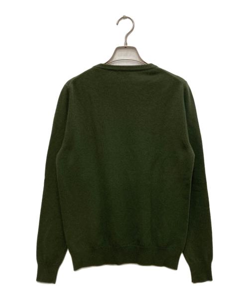 Zanone（ザノーネ）Zanone (ザノーネ) ウールカシミヤニット カーキ サイズ:46の古着・服飾アイテム