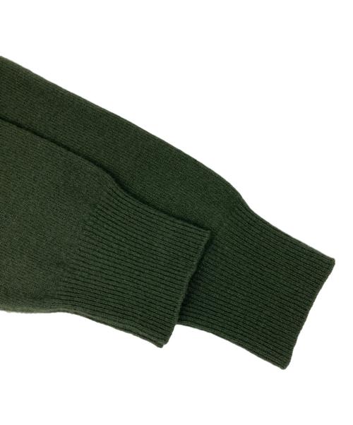 Zanone（ザノーネ）Zanone (ザノーネ) ウールカシミヤニット カーキ サイズ:46の古着・服飾アイテム