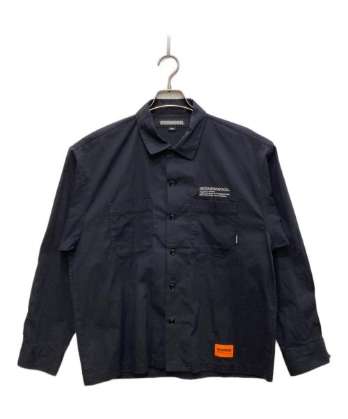 NEIGHBORHOOD（ネイバーフッド）NEIGHBORHOOD (ネイバーフッド) CORDLANE WORK SHIRT/コード レーン ワーク シャツ チャコールグレー サイズ:Ｓの古着・服飾アイテム