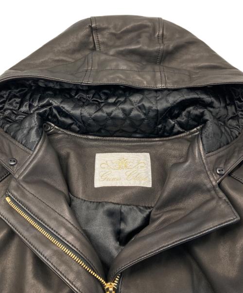 GRACE CLASS（グレースクラス）GRACE CLASS (グレースクラス) レザーキルティング切替ジャケット ブラック サイズ:36の古着・服飾アイテム