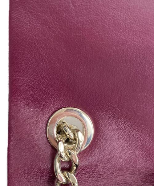 Kate Spade（ケイトスペード）Kate Spade (ケイトスペード) チェーンショルダーキルティングバッグ パープルの古着・服飾アイテム