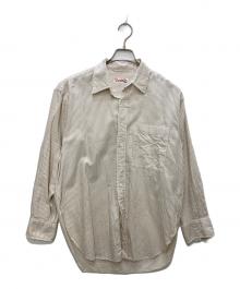 Spick and Span（スピック＆スパン）の古着「オックスルーズシャツ」｜ベージュ