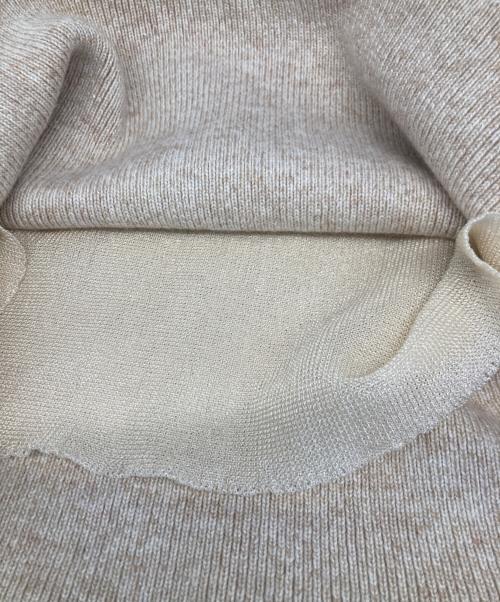 Ameri（アメリ）AMERI (アメリ) LINK UP KNIT TOP/リンクアップニットトップ ベージュ サイズ:Free 未使用品の古着・服飾アイテム