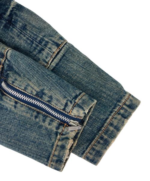 TORNADO MART（トルネードマート）TORNADO MART (トルネードマート) ハイネックジップアップデニムジャケット インディゴ サイズ:Ｍの古着・服飾アイテム