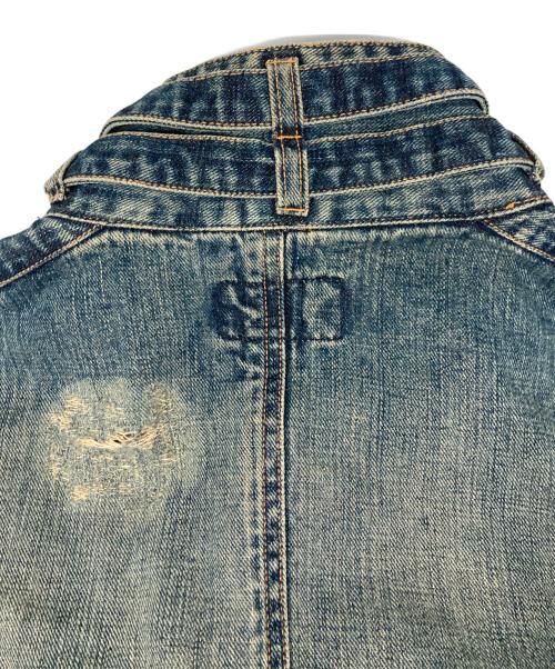 TORNADO MART（トルネードマート）TORNADO MART (トルネードマート) ハイネックジップアップデニムジャケット インディゴ サイズ:Ｍの古着・服飾アイテム