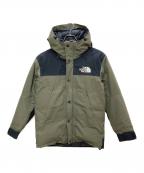 THE NORTH FACEザ ノース フェイス）の古着「マウンテンダウンジャケット」｜オリーブ