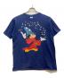 DISNEY（ディズニー）の古着「FANTASIA ファンタジア 90'sプリントTシャツ」｜ネイビー