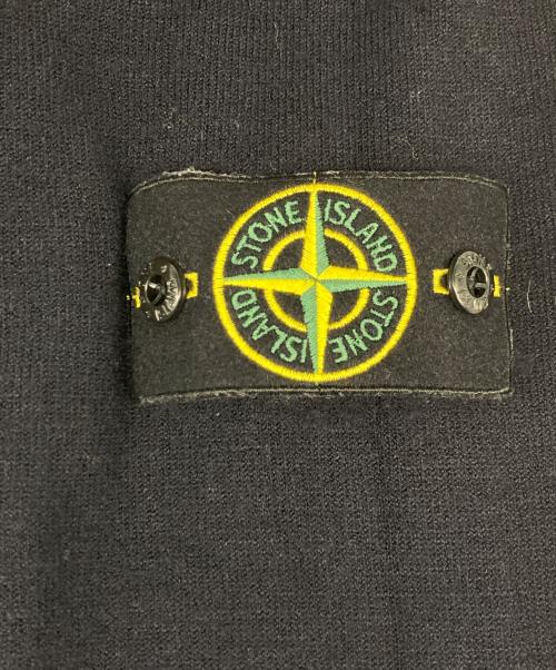STONE ISLAND（ストーンアイランド）STONE ISLAND (ストーンアイランド) クルーネックニット ネイビー サイズ:Ｍの古着・服飾アイテム