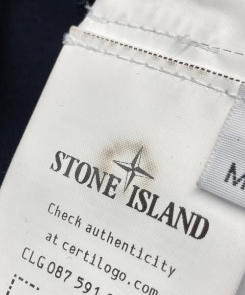 STONE ISLAND（ストーンアイランド）STONE ISLAND (ストーンアイランド) クルーネックニット ネイビー サイズ:Ｍの古着・服飾アイテム