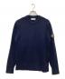 STONE ISLAND（ストーンアイランド）の古着「クルーネックニット」｜ネイビー