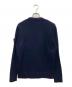 STONE ISLAND (ストーンアイランド) クルーネックニット ネイビー サイズ:Ｍ：32000円