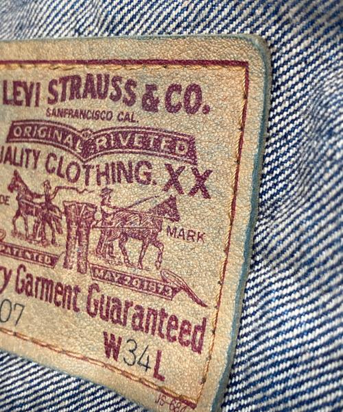 LEVI'S（リーバイス）LEVI'S (リーバイス) 復刻507デニムジャケット インディゴ サイズ:34の古着・服飾アイテム