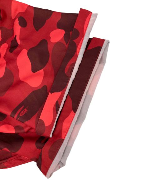 A BATHING APE（ア ベイシング エイプ）A BATHING APE (ア ベイシング エイプ) COLOR CAMO APE HEAD ONE POINT SHIRT/カラーカモエイプヘッドワンポイントシャツ レッド サイズ:2XLの古着・服飾アイテム