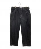 SCHOTT BROS.ショット）の古着「OLD HICKORY DENIM PANTS/オールド ヒッコリーデニムパンツ」｜ブラック