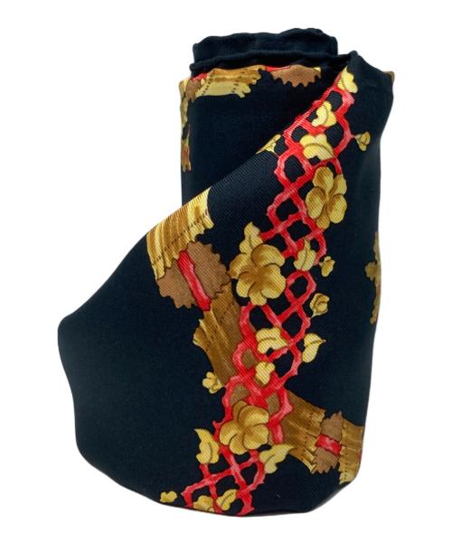 HERMES（エルメス）HERMES (エルメス) カレ90 LE SACRE du PRINTEMPS 春の祭典 ブラック サイズ:90の古着・服飾アイテム