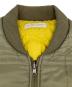 中古・古着 OUTERKNOWN (アウターノーン) リバーシブルジャケット カーキ×イエロー サイズ:Ｍ：8000円