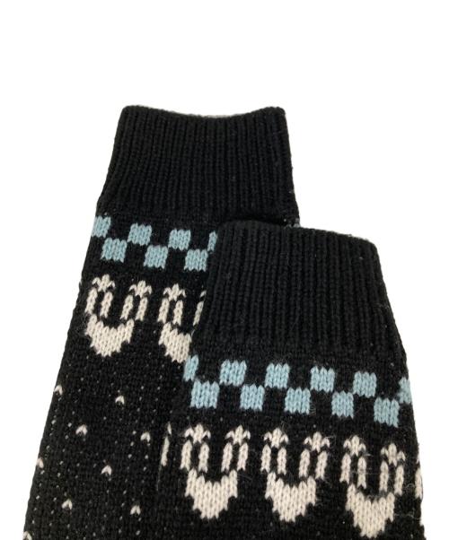 NEIGHBORHOOD（ネイバーフッド）NEIGHBORHOOD (ネイバーフッド) CARIBOU AW-KNIT.LS/カリブー　awニットロングスリーブ ブラック サイズ:Ｍの古着・服飾アイテム