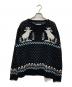 NEIGHBORHOOD（ネイバーフッド）の古着「CARIBOU AW-KNIT.LS/カリブー　awニットロングスリーブ」｜ブラック