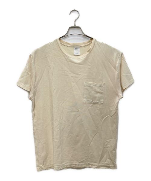 RHC Ron Herman（アールエイチシー ロンハーマン）RHC Ron Herman (アールエイチシー ロンハーマン) ポケットTシャツ アイボリー サイズ:Ｓの古着・服飾アイテム