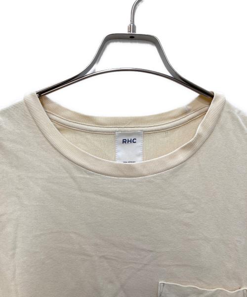 RHC Ron Herman（アールエイチシー ロンハーマン）RHC Ron Herman (アールエイチシー ロンハーマン) ポケットTシャツ アイボリー サイズ:Ｓの古着・服飾アイテム
