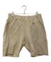 Champion REVERSE WEAVE（チャンピオン リバース ウィーブ）の古着「ハーフパンツ」｜ベージュ