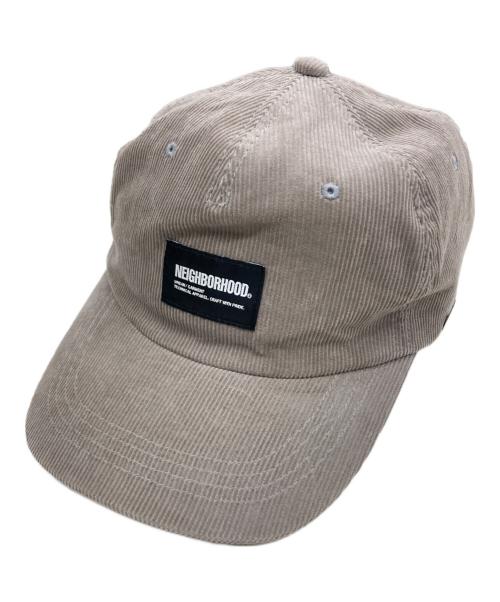 NEIGHBORHOOD（ネイバーフッド）NEIGHBORHOOD (ネイバーフッド) CORDUROY TRUCKER CAP ベージュ サイズ:Ｆの古着・服飾アイテム