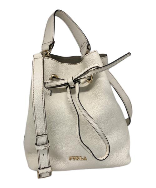 FURLA（フルラ）FURLA (フルラ) コスタンザ ショルダーバッグ ホワイトの古着・服飾アイテム
